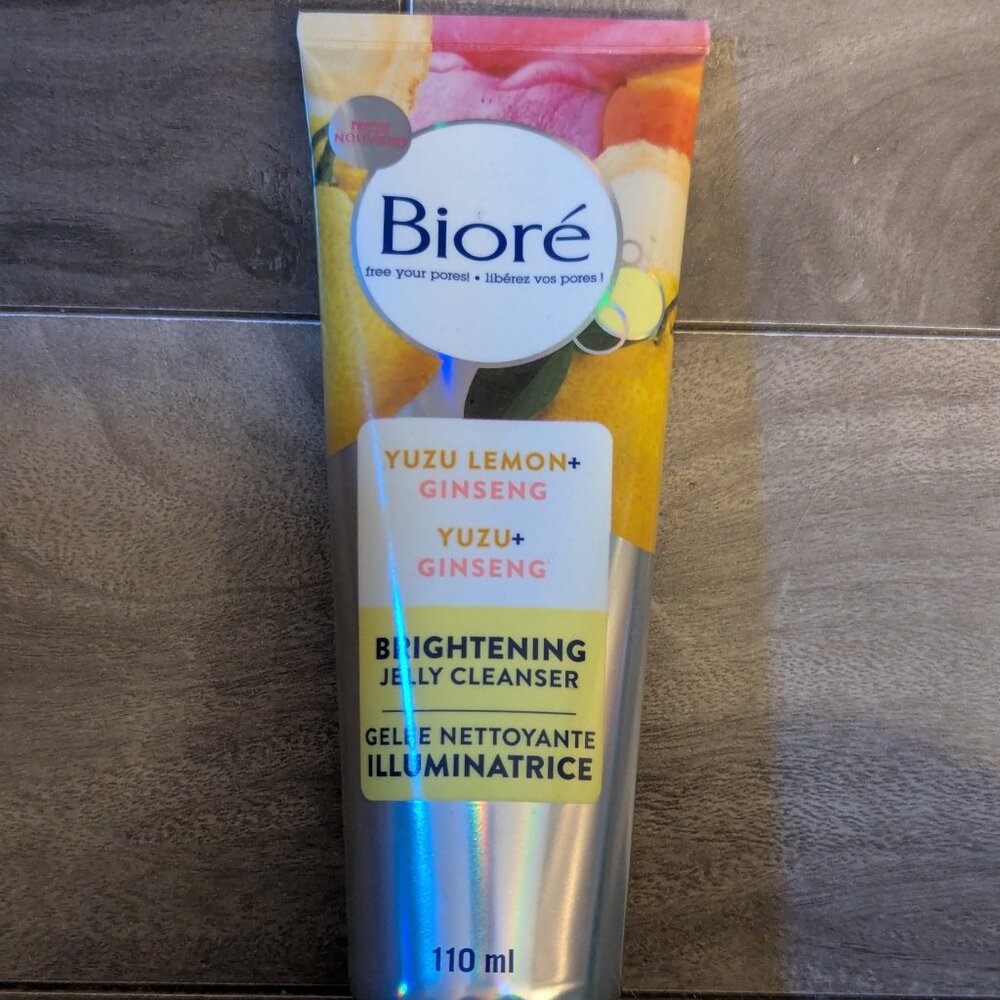 Biore Brightening Jelly Cleanser – Yuzu Lemon + Ginseng